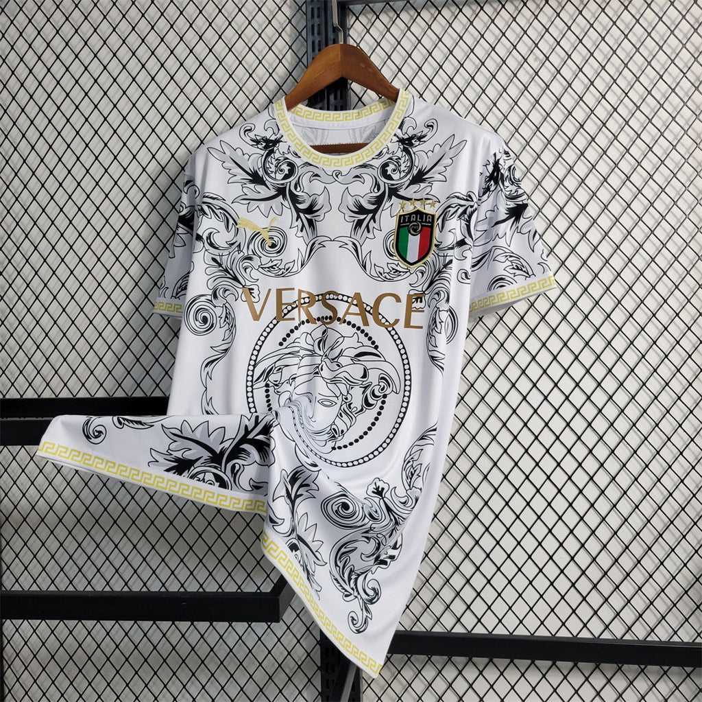 MAILLOT ITALIE CONCEPT EDITION VERSACE BLANC