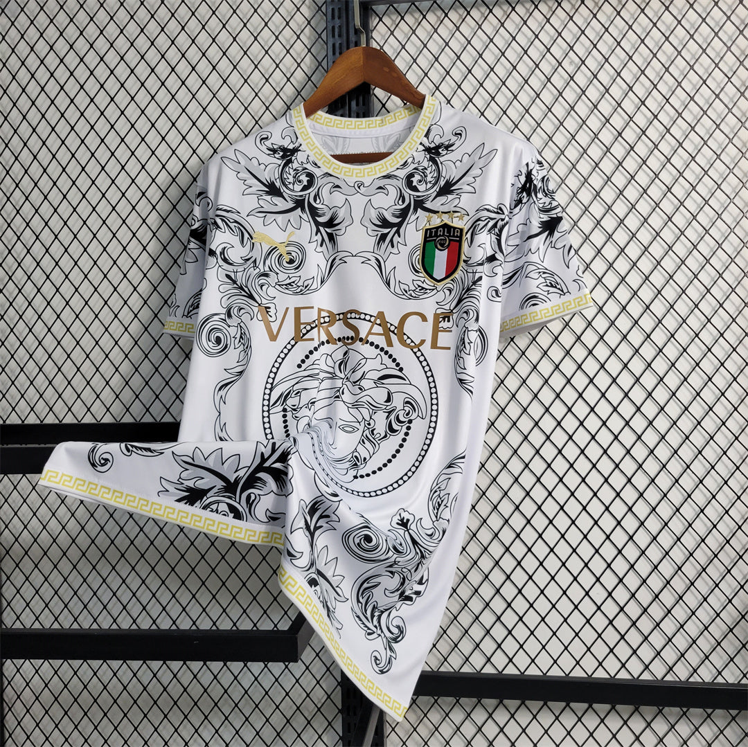 MAILLOT ITALIE CONCEPT EDITION VERSACE BLANC