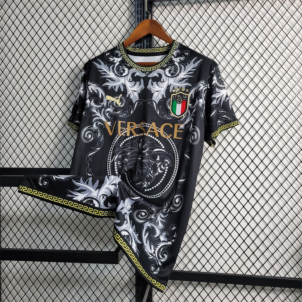 MAILLOT ITALIE CONCEPT EDITION VERSACE NOIR