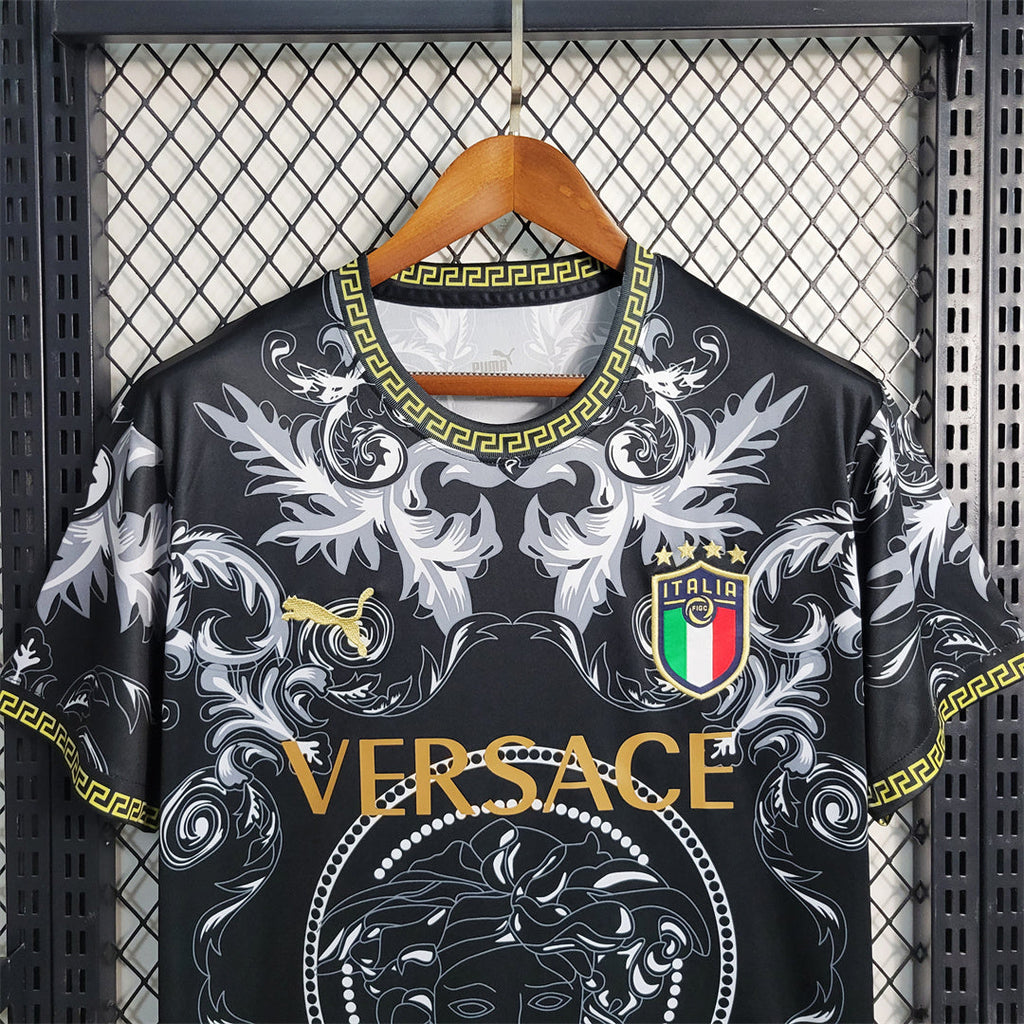 MAILLOT ITALIE CONCEPT EDITION VERSACE NOIR