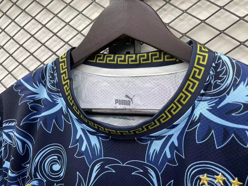MAILLOT ITALIE CONCEPT EDITION VERSACE BLEU