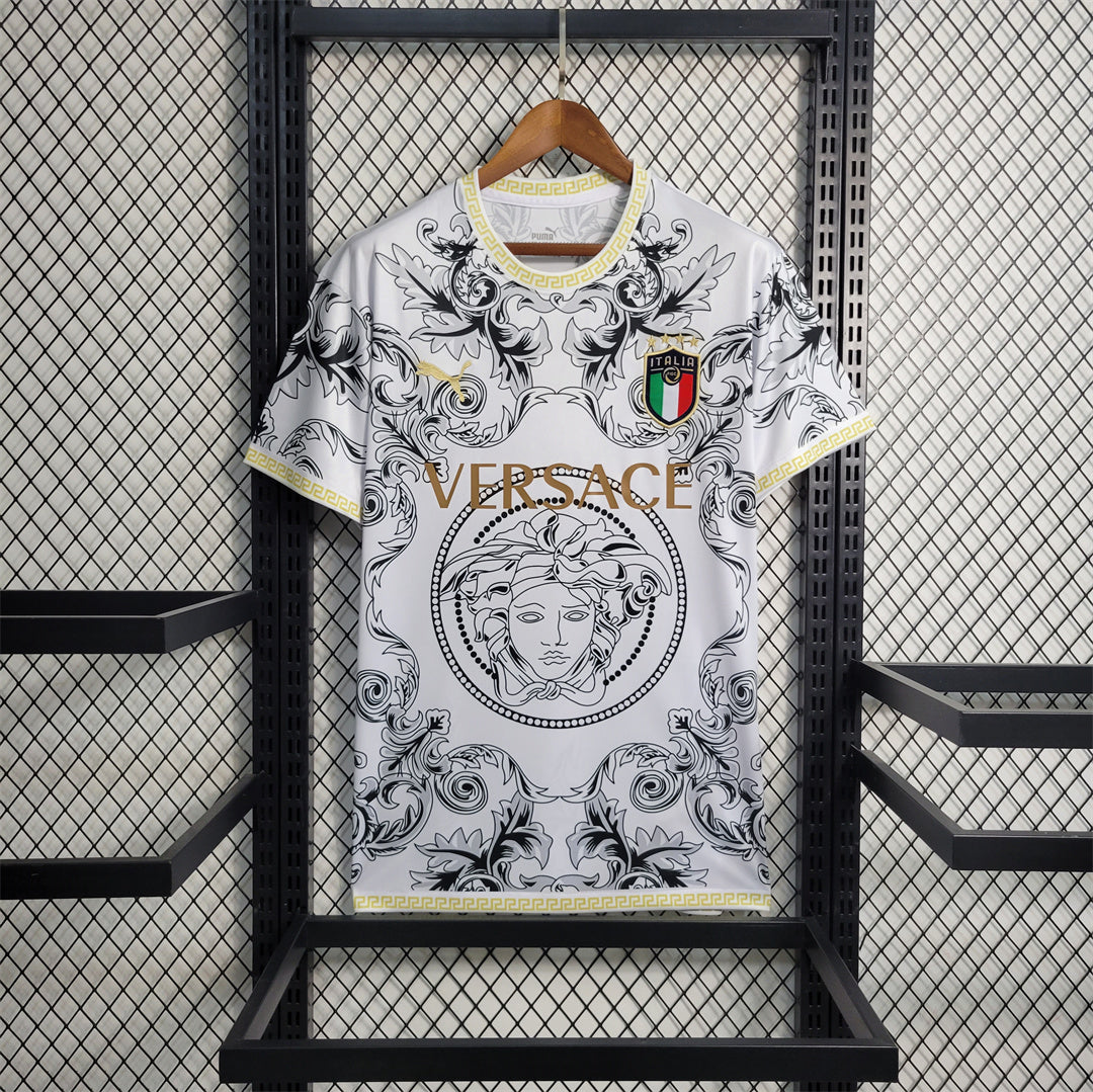 MAILLOT ITALIE CONCEPT EDITION VERSACE BLANC