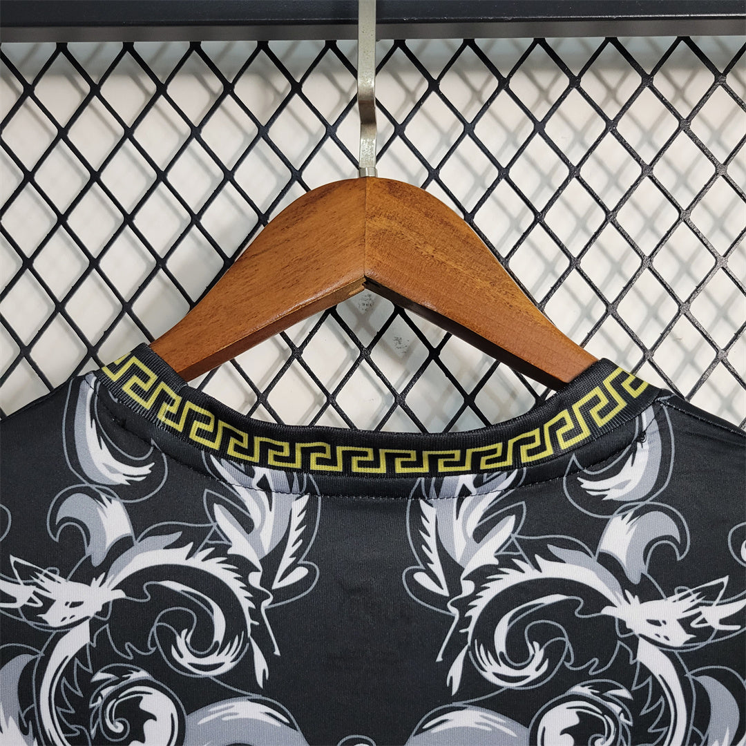 MAILLOT ITALIE CONCEPT EDITION VERSACE NOIR