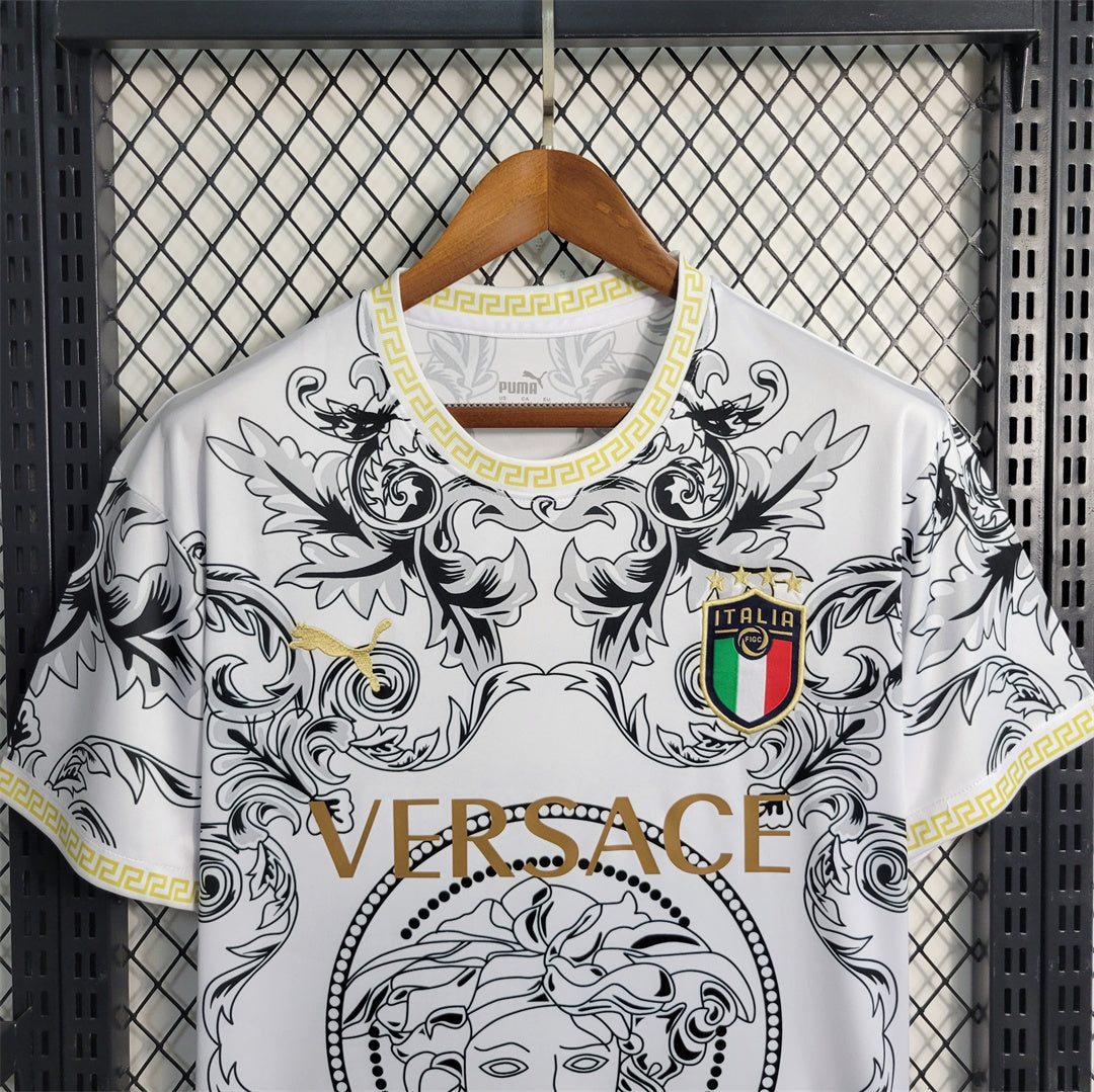 MAILLOT ITALIE CONCEPT EDITION VERSACE BLANC